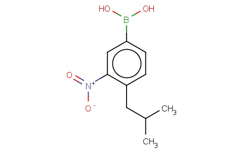 (3-NITRO-4-ISOBUTYLPHENYL)BORONIC ACID